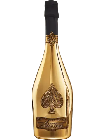 Bouteille de Armand de Brignac Champagne