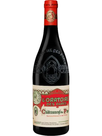 Clos de L'oratoire Rouge Chateauf Neuf du Pape - visuel produit