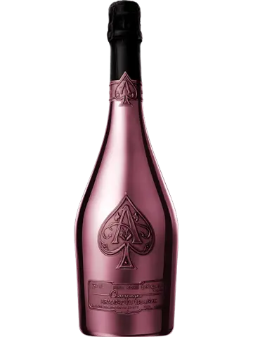 Bouteille de Armand de Brignac Champagne Rosé