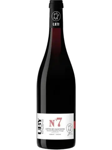 Bouteille de Uby Cote de Gascogne Merlot Tannat N7