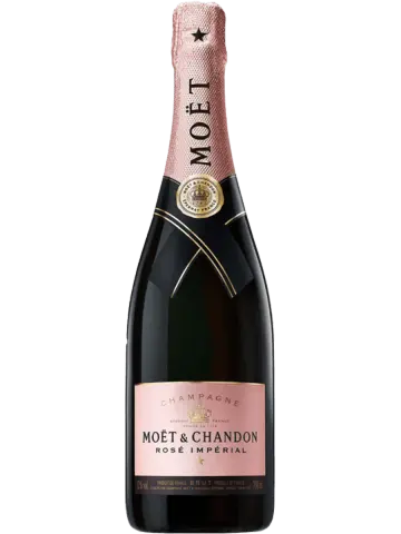 Bouteille de Moët & Chandon Rosé Champagne
