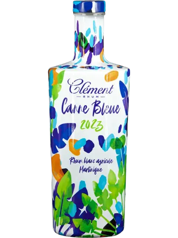 Bouteille de Canne Bleu Rhum Clement 2023