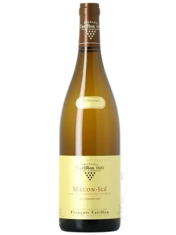 Bouteille de Mâcon Igé Blanc François Carillon 2024