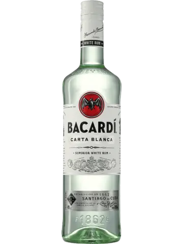 Bouteille de Bacardi Superior Rhum Carta Blanca
