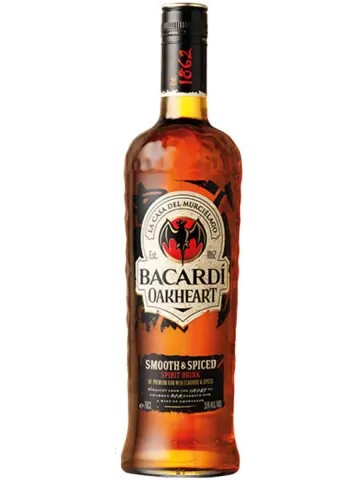 Bouteille de Bacardi Oakheart Rhum