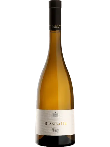 Bouteille de Minuty Blanc et Or