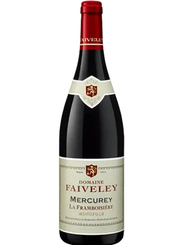 Bouteille de Mercurey Rouge la Framboisiere Domaine Faiveley 2024