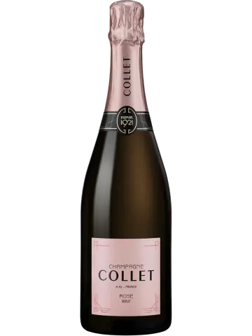 Bouteille de Collet Champagne Rosé