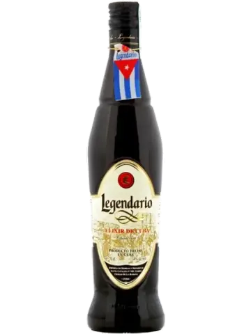 Bouteille de Legendario Elixir de Cuba