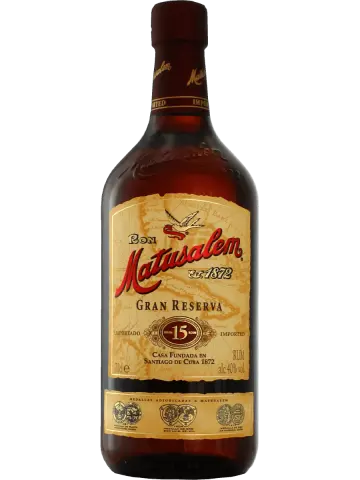 Bouteille de Matusalem 15 Ans Rhum