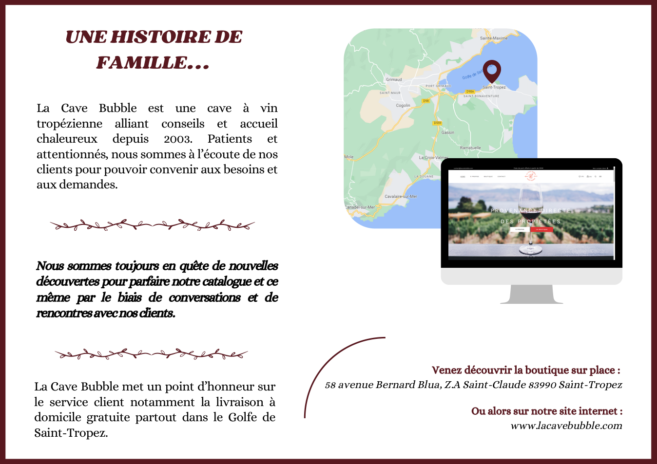 Page de présentation de référence